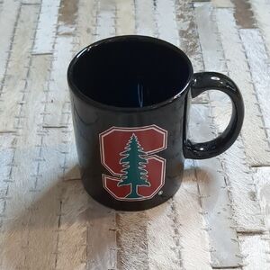 Stanford University Black Ceramic Coffee 12 oz. Mug